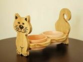 Comedouro Gato feliz