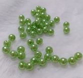 Perola 8 mm verde claro