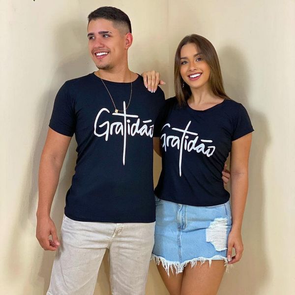 Camisa personalizada gratidão