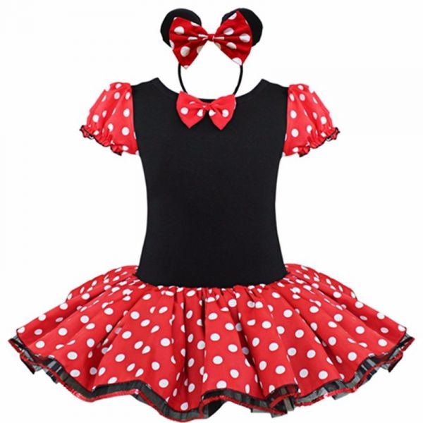 Vestido Minnie Fantasia