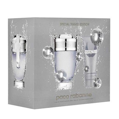 INVICTUS KIT EDT MASC 100ML + SHOWER GEL  COD 868384