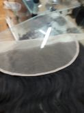 Proteses capilar Full lace de orelha a orelha  acabamento de mega Hair frontlace