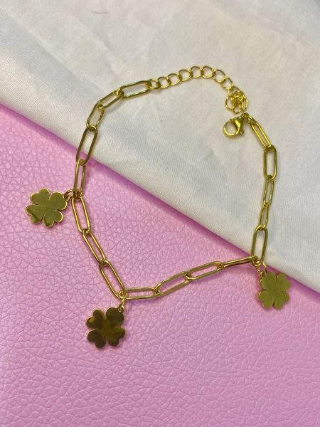 *pulseira de aço inoxidável*