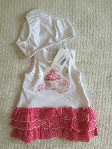 vestido babadinhos em cotton party baby classic 43883