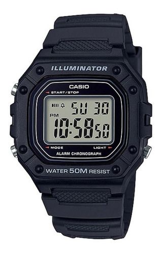 Relógio De Pulso Casio Youth W-218H-1AV