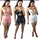 MacaquinhO femínino tule bordado