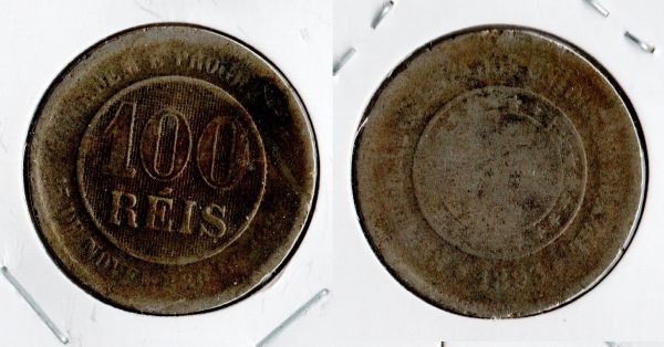 037-5 - 100 Réis 1893 - T iragem 3.589.000