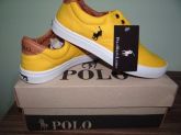Tênis Polo Ralph Lauren Vaugh Amarelo MOD:12073