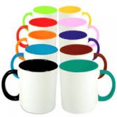 Caneca de Porcelana Colorida