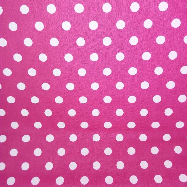 tecido poá bolão pink