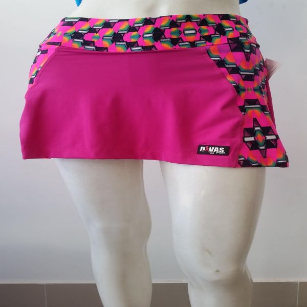 Short Saia Rosa