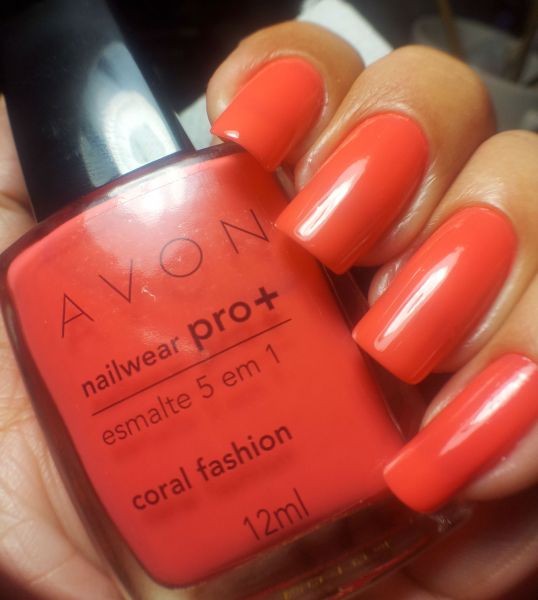 Esmalte 5 em 1 Coral Fashion Avon