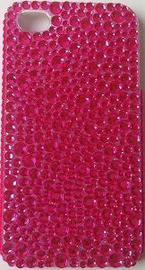 CASE STRASS PINK PARA IPHONE 4 E 4S