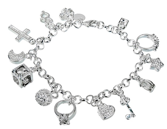 Pulseira Banhado a prata 925 Cod 89.