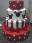 Bolo cenográfico da Minnie