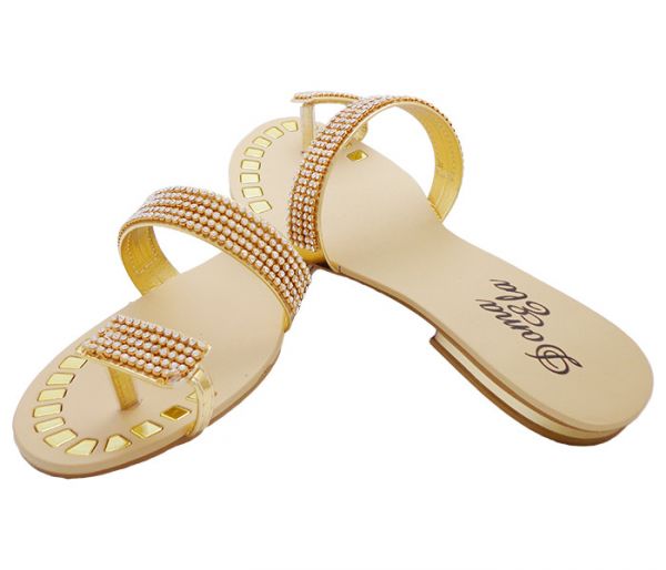 Sandálias Doma Ela Strass MOD:12458