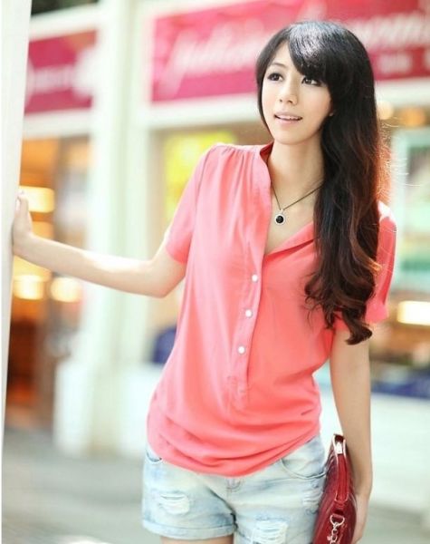 Camisa  Princess Salmão