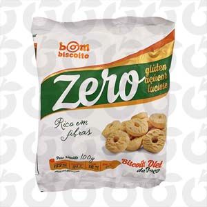 Biscoito de Coco Zero Açúcar Zero Glúten 100 Gramas Bom Biscoito