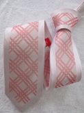 Gravata Rosa Personalizada Marca Mogless
