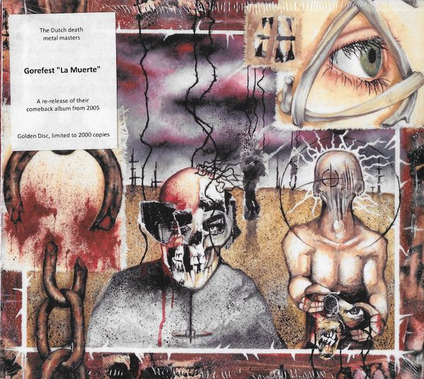GOREFEST - La Muerte (2005 Album-Metal Mind 2015 Reissue-n° 0690) (cd importado/digipack)