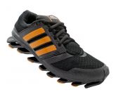 Tênis Adidas Springblade Drive Preto e Laranja 1ª Linha Lançamento 2014 - FRETE GRÁTIS