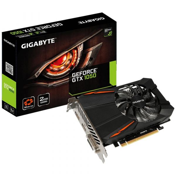 Placa de Vídeo VGA NVIDIA GIGABYTE GEFORCE GTX 1050 2G - GV-N1050D5-2GD