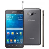 Smartphone Samsung Galaxy Gran Prime Duos TV Cinza com TV Digital, Dual Chip, Tela de 5", Câm. 8MP,