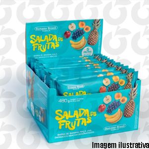 Barra de Cereais Salada de Frutas Display 24Unid 20g Levitta