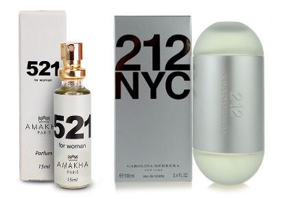 Perfume - 521 For Woman (Ref. 212 NYC Carolina Herrera)
