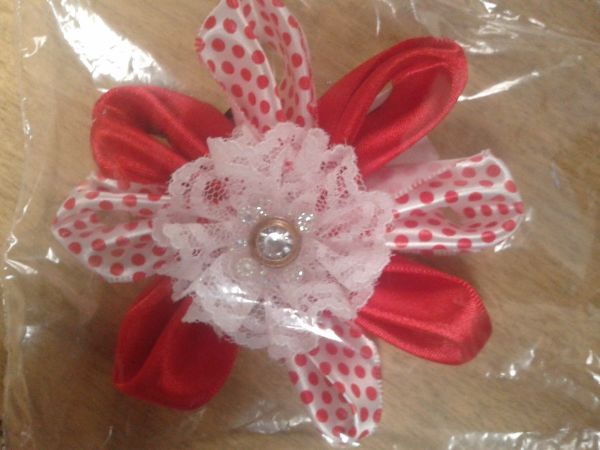 Flor com Pontas Duas Cores