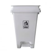 Lixeira Branca 15 lts c/ Pedal