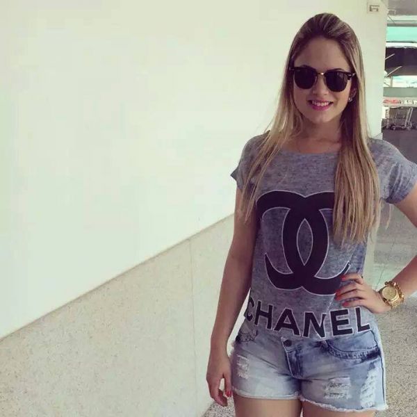 T-Shirt malha flamê