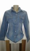 Camisa Jeans Feminino
