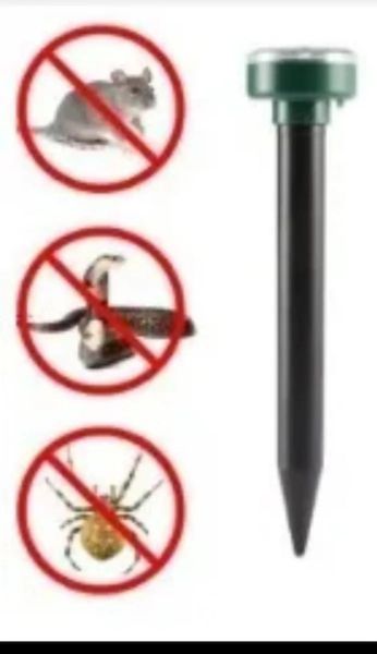 Repelente Solar Ultrassônico P/ Roedores, Cobras E Outros...- RAVINI