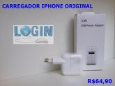 CARREGADOR IPHONE ORIGINAL 10W - COM CABO