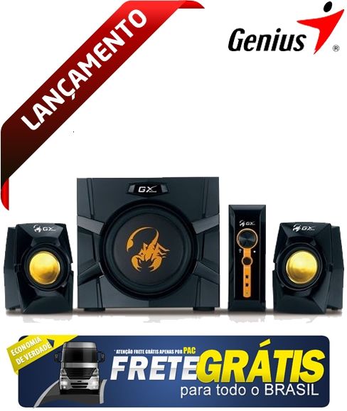 Genius SubWoofer 2.1 SW-G2.1 3000 2.1CH 70 RMS GAMING