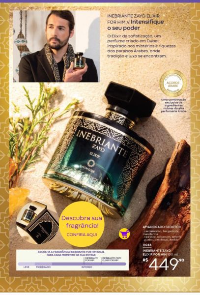 Inebriante   Masculino 100ML Dubai