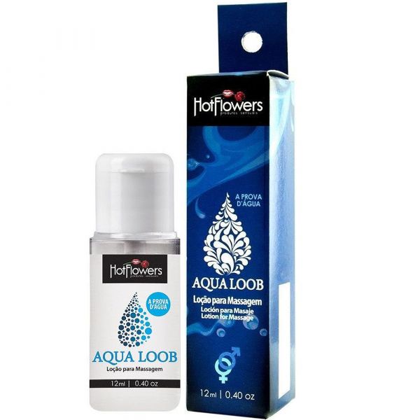 AQUA LOOB LUBRIFICANTE SPRAY 12ML HOT FLOWERS