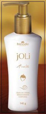 Joli óleo em creme desodorante Corporal Avelã