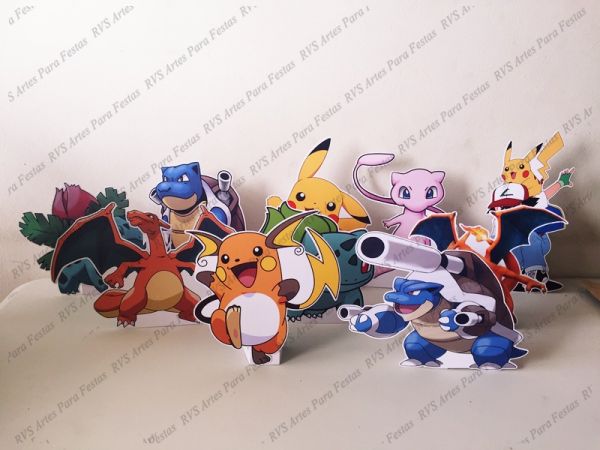 10 Displays de mesa - Pokémon