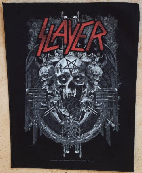 Slayer - Backpatch 18 [para costas]