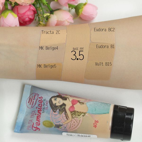 PROMOÇÃO BASE PAUSA PARA FEMINICES