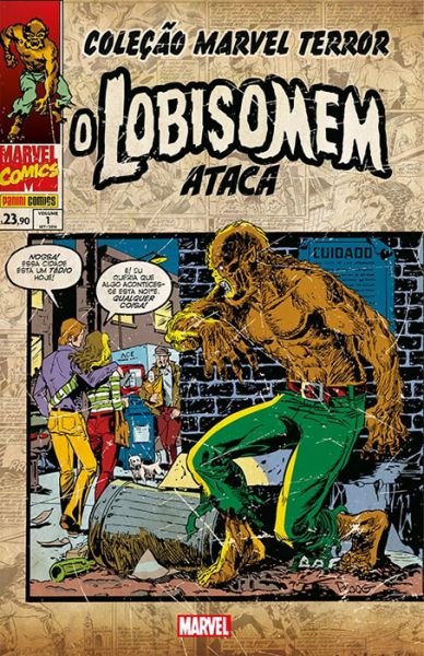 509103 - Coleção Marvel Terror O Lobisomem Ataca 01