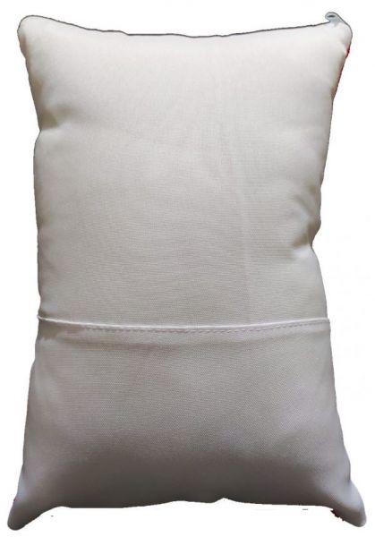 Almofada 20 x30 para sublimação com bolso(com enchimento) ESGOTADO