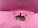 Pulseira Egípcia Cobre Olho de Horus ankh isis