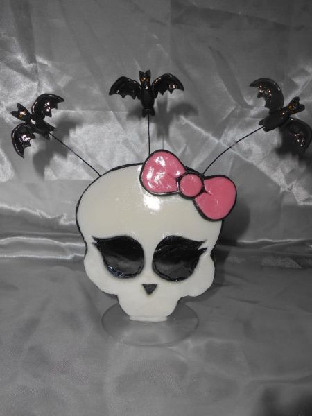 Topo caveirinha Monster high