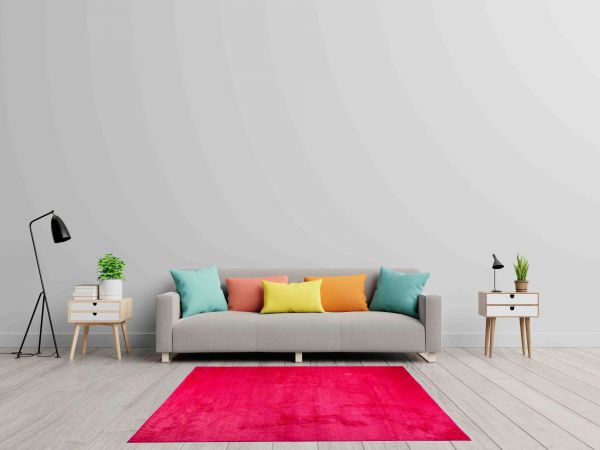 Tapete Apolo 2,00 x 3,00 Estampa Pink PrataTextil