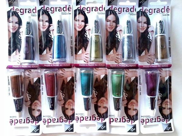 Kit Esm. Bruna Marquezine Degradê 10 cores