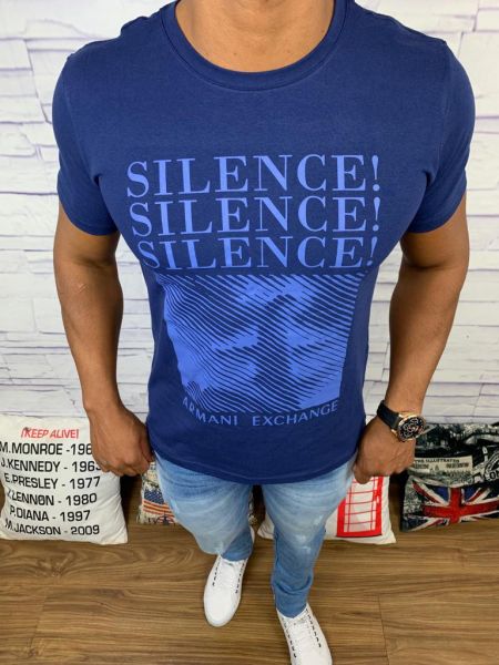 Camiseta Armani - Azul Marca: Armani REF. WERA3