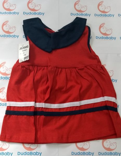 Vestido sem manga Primavera - Tam. P